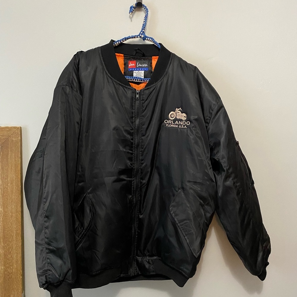 Vintage Orlando bike week bomber jacket
